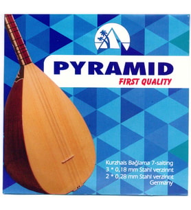 Pyramid 004/PPBT First Quality Kısa Sap Bağlama Teli  Üstün Kaliteli Alaşım Profesyonel İcracılar İçin Maksimum Performans