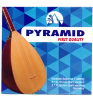 Pyramid 004/PPBT First Quality Kısa Sap Bağlama Teli  Üstün Kaliteli Alaşım Profesyonel İcracılar İçin Maksimum Performans
