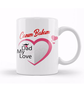 Babalar Günü Babaya Hediye 0229 Kupa Bardak Porselen