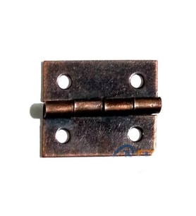 Tavla Menteşesi 3cm, No:1/4 - Oksit, 1 Adet