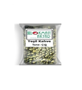 Çiğ Yeşilkahve Tane 100 Gr, Lokman Aktar