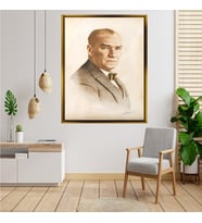 ÇERÇEVELİ ATATÜRK TABLO S243