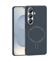 Lexroo Galaxy S26 FE Kılıf M-Safe Şarj Özellikli Kamera Korumalı Elio Sert PC Kılıf - Lacivert