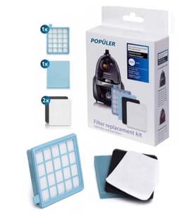 Philips PowerPro Active FC 8632/01 Süpürge Uyumlu Hepa Filtre Seti