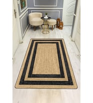 Modern Desenli Dijital Baskı Kaymaz Taban Halı H0112