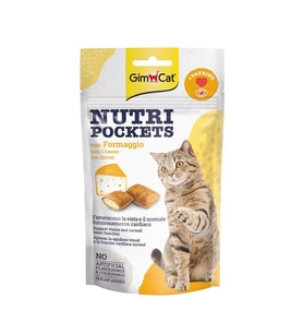 Gimcat Nutripockets Peynirli Kedi Ödülü Taurinli 60Gr