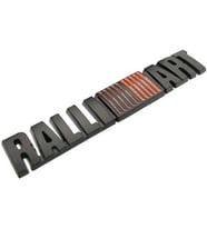 Ralli Art Siyah Arka Yapıştırma Arma