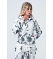 Kadın Batik Kapüşonlu Sweatshirt