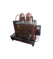 2 Demlikli Sadece Elektrikli Pleytli Tam Otomatik Bakır çay kazanı Çay ocağı Çay semaveri Çay Makinesi Çay Otomatı