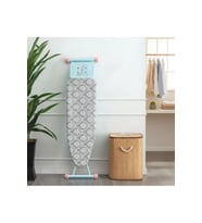 İpli Ayarlanabilir Keçeli Ütü Masası Kılıfı 52x140 cm Gri