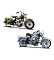 1/18 Harley-Davidson İkili Motorlar 50'ler