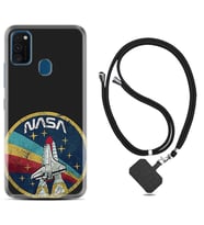 Samsung M21 M22 M23 M30 M31S M32 Kılıf Boyun Askılı Silikon Nasa 1326