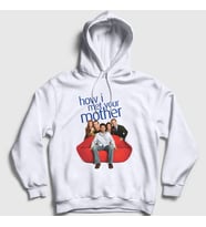 Presmono Unisex Beyaz All How I Met Your Mother Kapüşonlu Sweatshirt 194833tt
