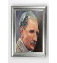 Gümüş Çerçeveli Atatürk Tablo a336