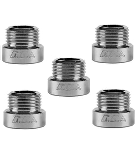 5 Adet ECA 1/2 1 cm Uzatma Krom (Musluk Uzatma 102134013 Pirinç E.C.A 