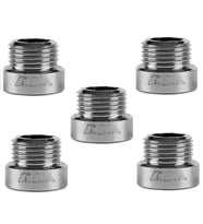 5 Adet ECA 1/2 1 cm Uzatma Krom (Musluk Uzatma 102134013 Pirinç E.C.A 