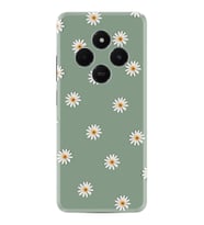Xiaomi 14C Kılıf Boutique Baskılı Resimli Yeşil Papatyalar Pcode -041