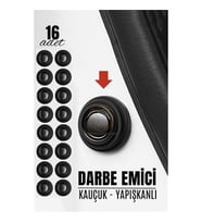 Kapı Bagaj Kaput Ses Darbe Emici Kauçuk Conta 16 ADET
