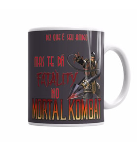 Mortal Kombat Kupa Bardak Porselen
