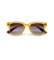 Okkia Giovanni Siyah Lens Unisex Güneş Gözlüğü Sarı