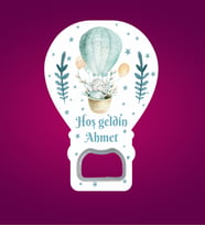 Kişiye Özel Hoş geldin Bebek Magnet
