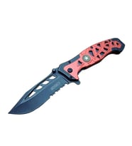 Lanmark MX50 Testereli Outdoor Çakı 21 cm - Otomatik, Kemerlikli