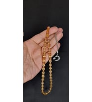 ATEŞ KEHRİBAR TESBİH BEYZİ KESİM ŞEFFAF/SARI T-453 (Çok Renkli)