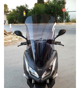 MOTOCAM Kanuni Reha 250 Ön Cam 2022-2026 Model 72cm Füme Renkli 4mm UZUN