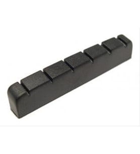 Graph Tech PT-6000-00 TUSQ XL Üst Eşik (Siyah - Slotted - Jumbo)