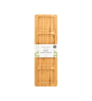 Bambu Sunum Tabağı - 4 Bölmeli