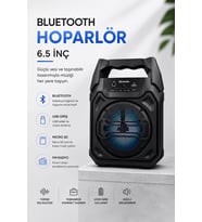 Northcity Mikrofonlu Bluetooth Ses Sistemi - Çoklu Bağlantılı ve Uzun Pil Ömürlü Taşınabilir Hoparlör
