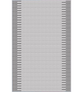 Eliana Home Baskılı, Yıkanabilir Kaymaz Taban Salon Halısı LNA1400-SD317 100x150 cm (Gri)