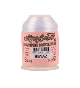 Altınbaşak Oya ve Dantel İpi 20 gr - Royaleks - No: BEYAZ
