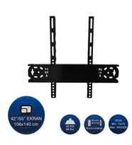 Hedyex 42" - 55" Tv Duvar Askı Aparatı Kilitli YMN-4255