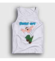 Presmono Unisex Beyaz Peter Griffin Family Guy Atlet 300708tt