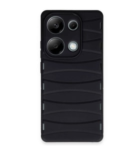 Note 13 4G Kılıf Bibercas Kapak - Siyah