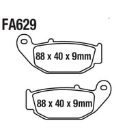 Mondial Arka Fren Disk Balatası Fa629 125 Drift L (Em) Honda Msx 125 Cbr 125 Crf 250(17-..)