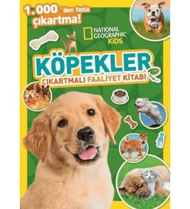 Kids Köpekler Çıkartmalı Faaliyet Kitabı