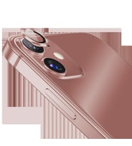 Binano Metal Ring Iphone 13/13 Mini Rose Gold Kamera Koruyucu 