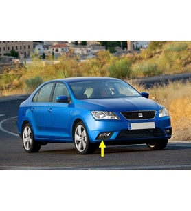 Seat Toledo 2013-2019 Ön Tampon Sağ Sis Farı Çerçevesi 6JA807682