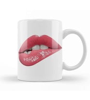 Sexy Lips Dudak Kupa Bardak Porselen