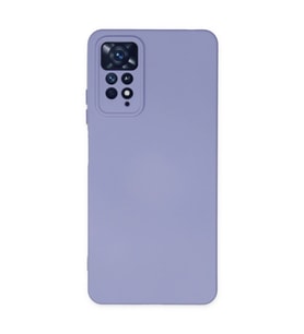 Xiaomi Redmi Note 11 Pro Kılıf Nano İçi Kadife Silikon - Lila