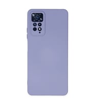 Xiaomi Redmi Note 11 Pro Kılıf Nano İçi Kadife Silikon - Lila