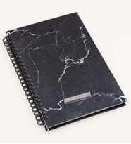 Kişiye Özel Mermer Desenli Defter