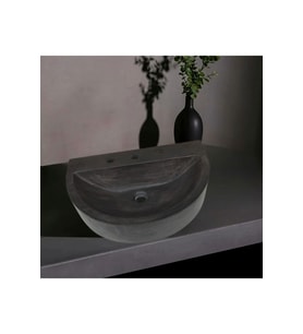 Deren Bazalt D Model Lavabo-344