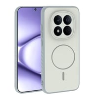 Coverzone Xiaomi Redmi Note 15 4G ?le Uyumlu Kamera Lens Korumal? K?l?f Magsafe Uyumlu Kablosuz ?arj �zellikli Tea Silikon Telefon K?l?f? G�m�?