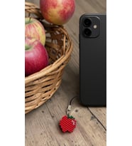 Miyuki Boncuk El Yapımı Elma Telefon Çarmı - Charm
