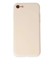 Durukar® iPhone 7 Kılıf First Silikon - Krem