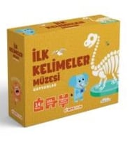 İlk Kelimeler Müzesi - Hayvanlar (İngilizce Destekli Kitap ve Yapboz Seti)