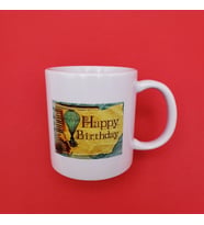 Baskılı Happy Birthday Kupa Bardak